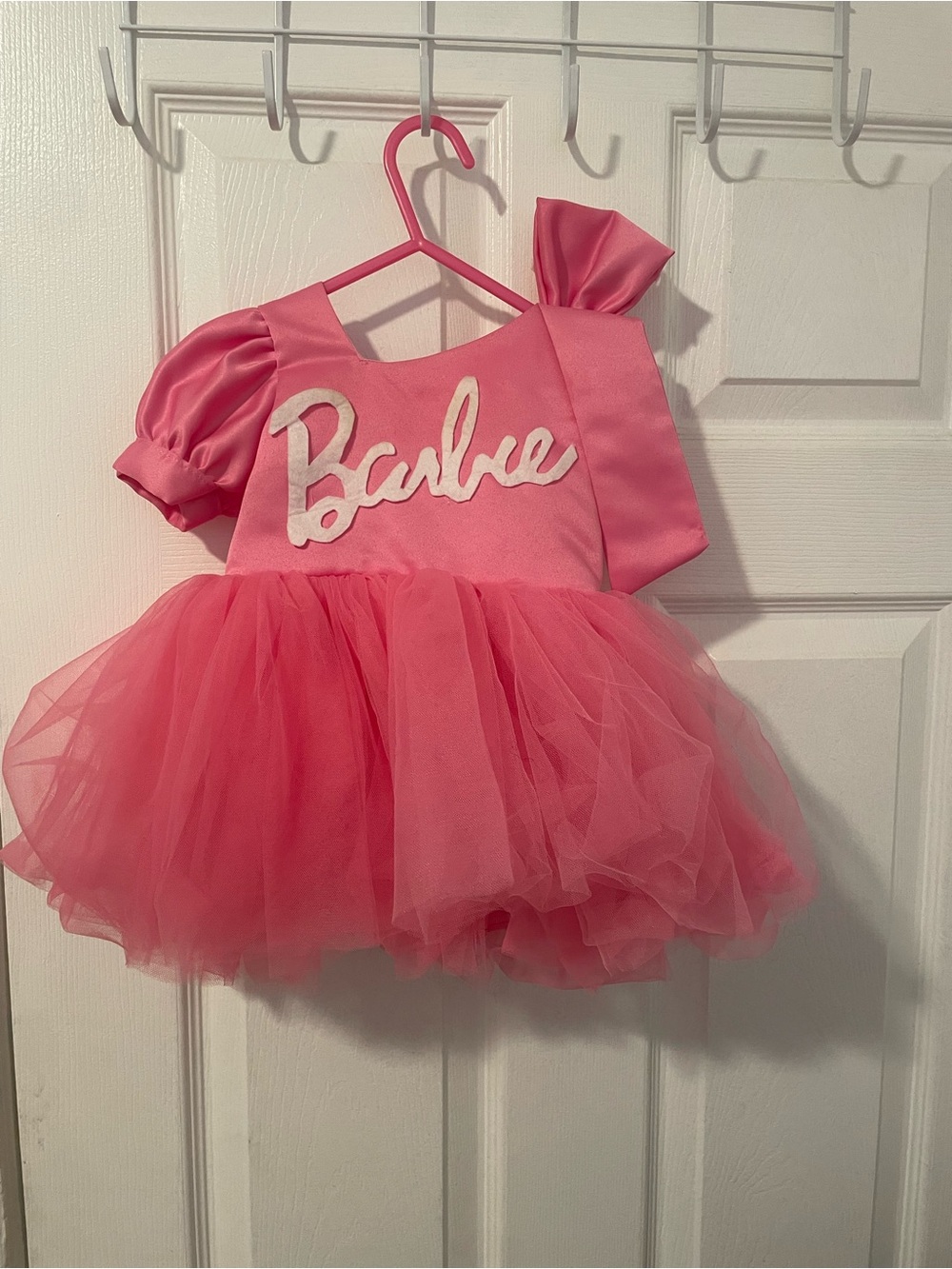 Barbie Pink Tulle Kids Costume Dress